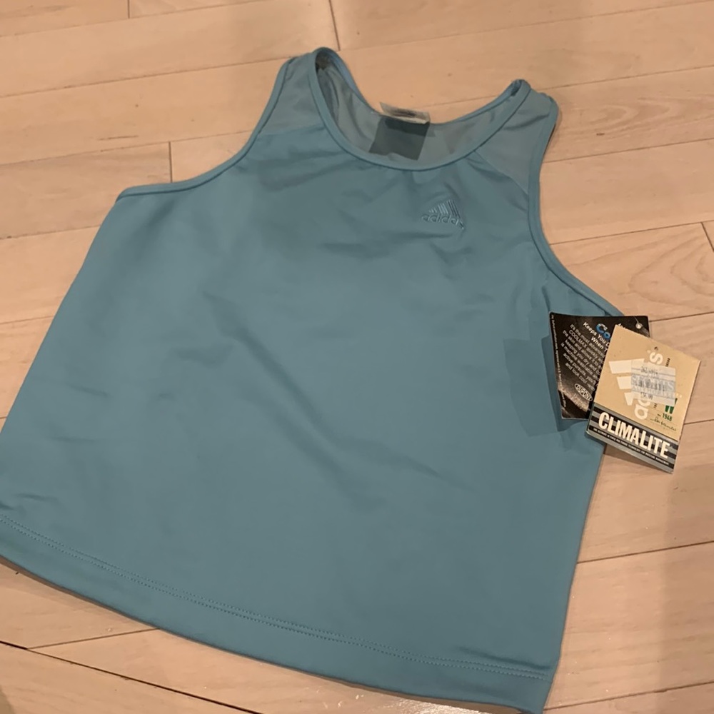 Light Blue Adidas Tank Top NWT Size XL